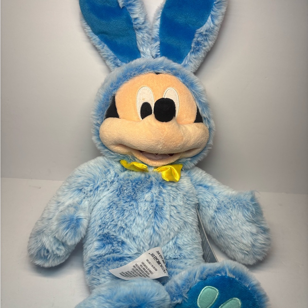 Disney Blue and Yellow Stuffed Mickey Mouse